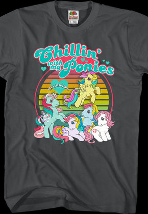 Chillin' With My Ponies My Little Pony T-Shirt