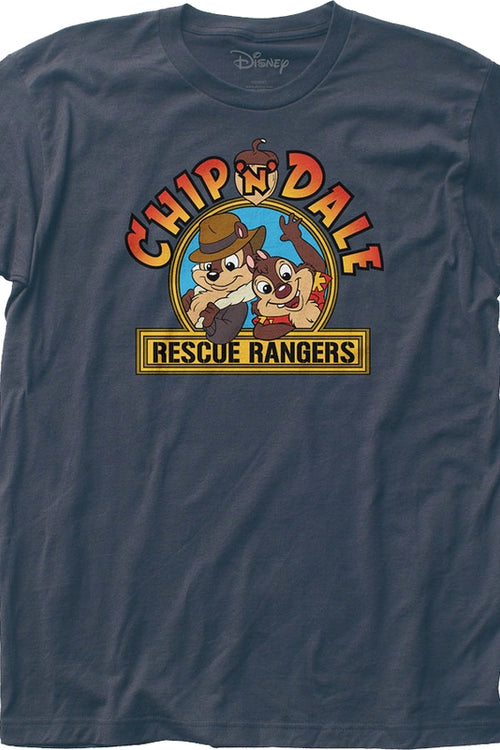 Chip n Dale Rescue Rangers Logo Mens T-Shirtmain product image