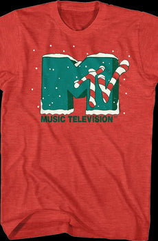 Christmas Snowfall Logo MTV Shirt