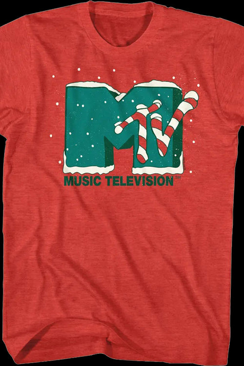Christmas Snowfall Logo MTV Shirtmain product image