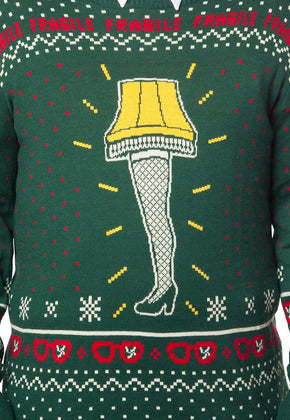 Christmas Story Leg Lamp Sweater