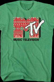 Christmas Sweater Logo MTV Shirt