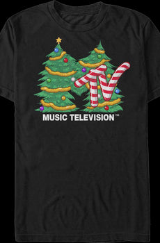 Christmas Tree Logo MTV T-Shirt