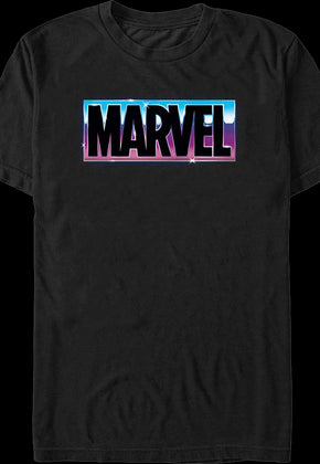 Chrome Logo Marvel Comics T-Shirt