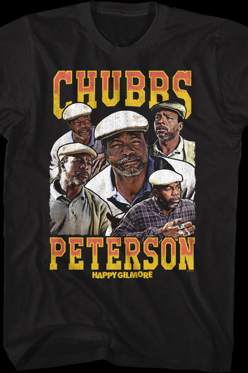 Chubbs Peterson Collage Happy Gilmore T-Shirtmain product image