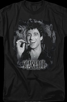 Cigar Smoke Scarface T-Shirt