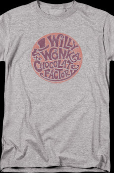 Circle Logo Willy Wonka And The Chocolate Factory T-Shirt