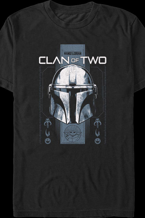 Clan Of Two Mandalorian Star Wars T-Shirtmain product image