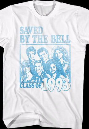 Class Of 1993 Group Photo Saved By The Bell T-Shirt
