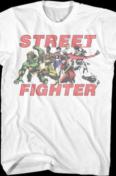 Classic Characters Street Fighter T-Shirt
