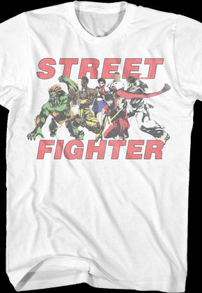 Classic Characters Street Fighter T-Shirt
