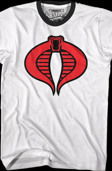 Classic Cobra Logo GI Joe Ringer Shirt