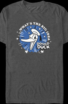Classic Donald Duck What's The Big Idea Disney T-Shirt