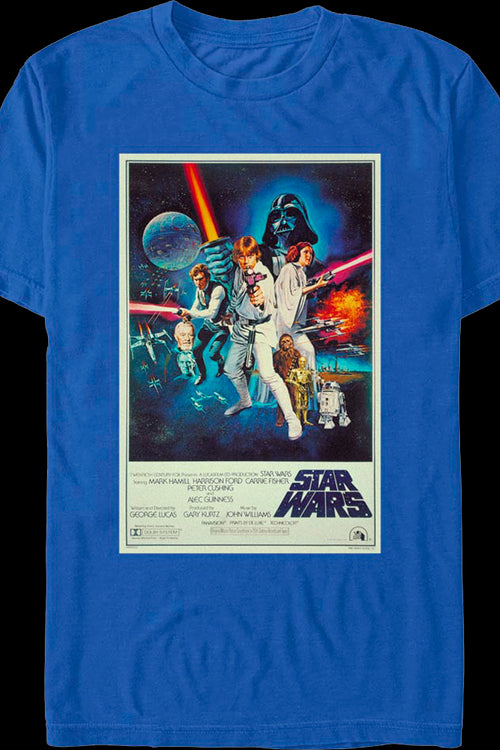 Classic Episode IV Poster Star Wars T-Shirtmain product image