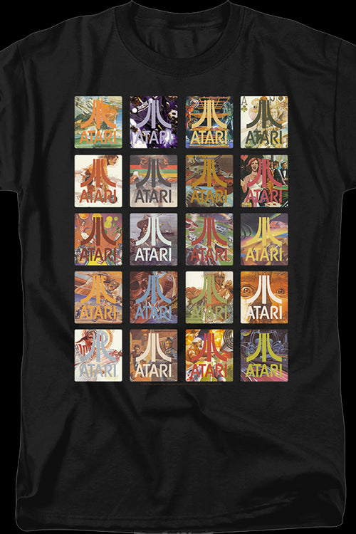 Classic Games Collage Atari T-Shirtmain product image