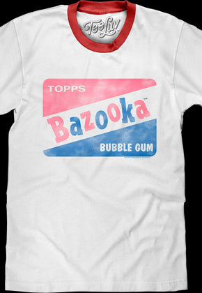 Classic Logo Bazooka Bubble Gum Ringer Shirt