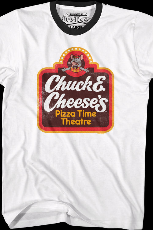 Classic Logo Chuck E. Cheese Ringer Shirtmain product image