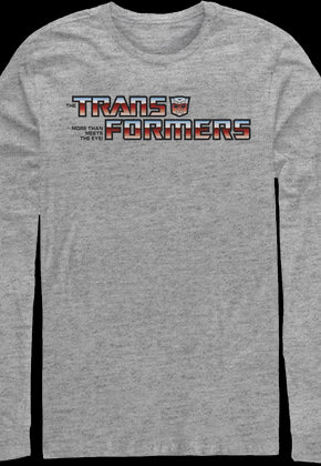 Classic Logo Transformers Long Sleeve Shirt