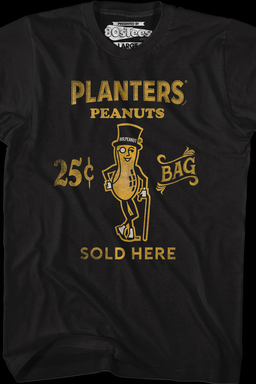 Classic Mr. Peanut Planters T-Shirtmain product image