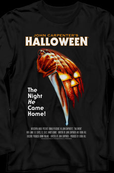 Classic Poster Halloween Long Sleeve Shirt