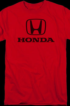 Classic Red Logo Honda T-Shirt