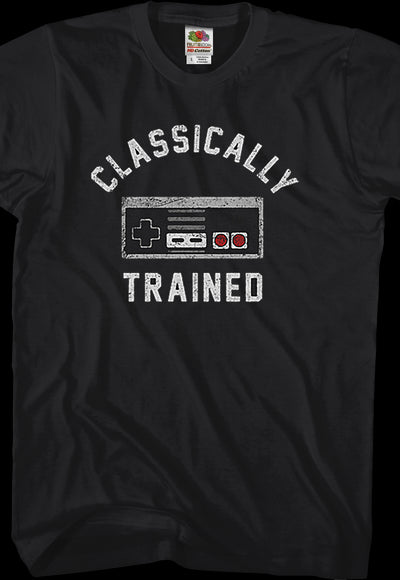 Classically Trained NES Controller Shirt
