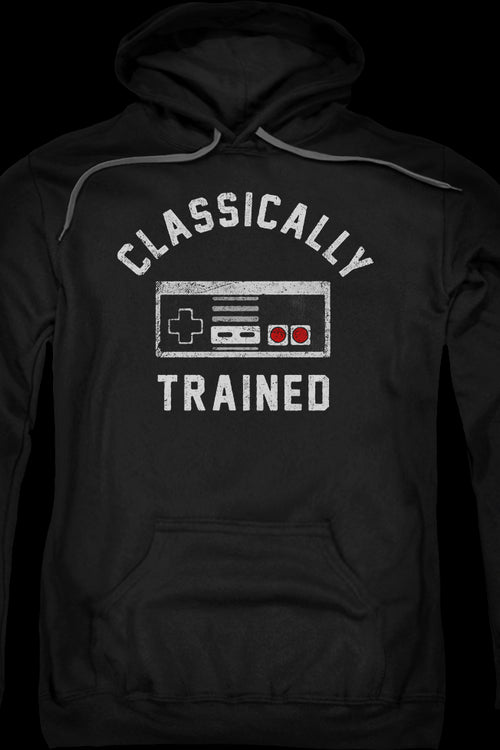 Classically Trained Nintendo Hoodiemain product image