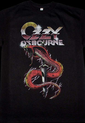 Rockline Cobra Dagger Ozzy Osbourne T-Shirt