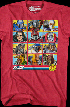 Red Cobra Organization's Dirty Dozen GI Joe T-Shirt