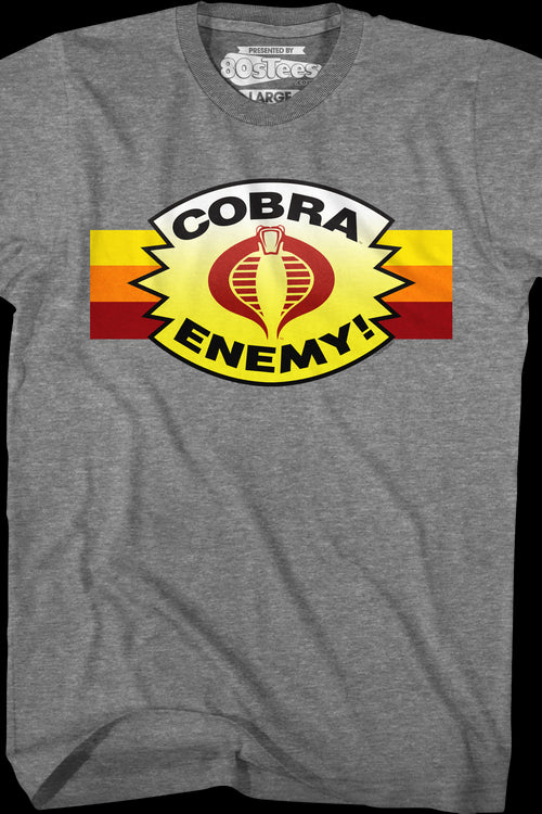 Cobra Enemy Stripes GI Joe T-Shirtmain product image