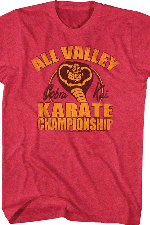 Cobra Kai Championship Shirtmain product image