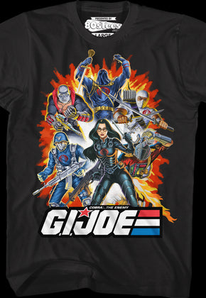 Cobra The Enemy Group GI Joe T-Shirt