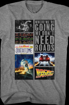 Collage Back To The Future T-Shirt