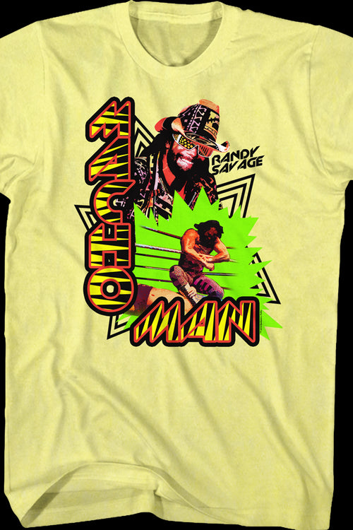 Collage Macho Man Randy Savage T-Shirtmain product image