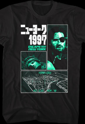 Collage Poster Escape From New York T-Shirt