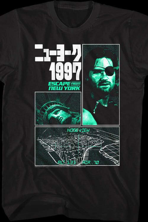 Collage Poster Escape From New York T-Shirtmain product image