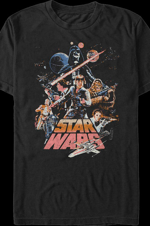 Collage Poster Star Wars T-Shirtmain product image