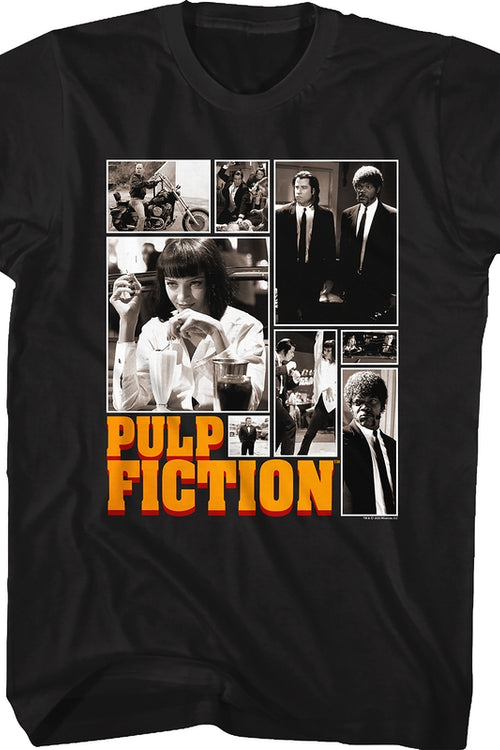 Collage Pulp Fiction T-Shirtmain product image