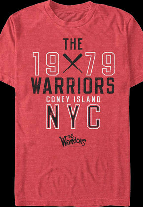 Collegiate Text The Warriors T-Shirt