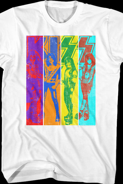 Colorful KISS T-Shirtmain product image