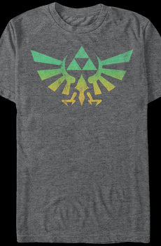Colorful Tri-Force Legend of Zelda T-Shirt