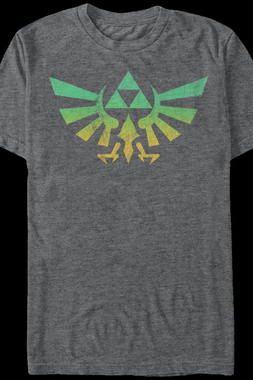 Colorful Tri-Force Legend of Zelda T-Shirtmain product image
