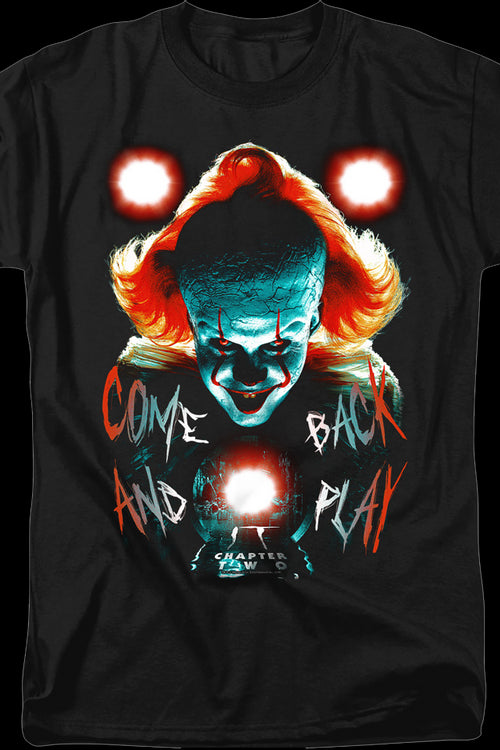 Come Back And Play IT Chapter Two Shirtmain product image