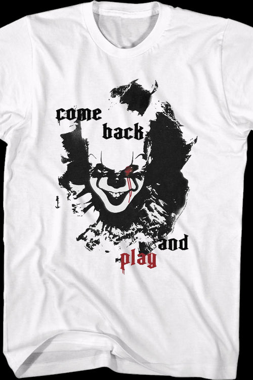 Pennywise Come Back And Play IT Shirtmain product image