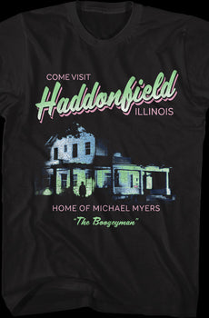 Come Visit Haddonfield Halloween T-Shirt