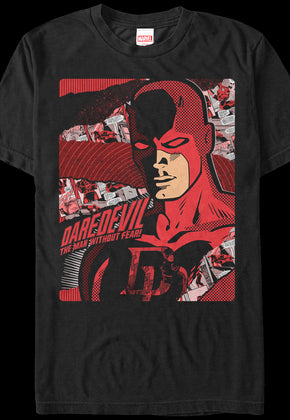 Comic Background Daredevil T-Shirt