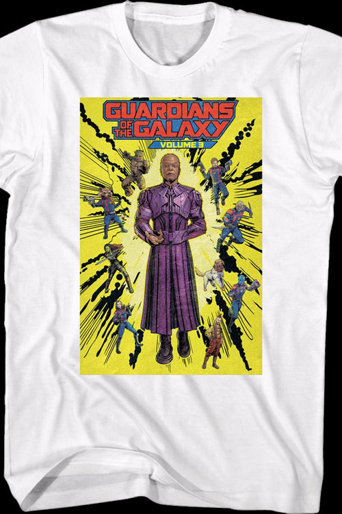 Comic Book Cover Guardians Of The Galaxy Volume 3 T-Shirtmain product image