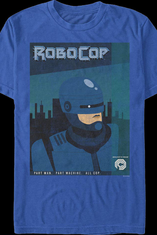 Comic Book Cover Robocop T-Shirtmain product image