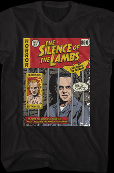 Comic Book Cover Silence of the Lambs T-Shirt