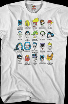 Comic Book Issues Justice League T-Shirt
